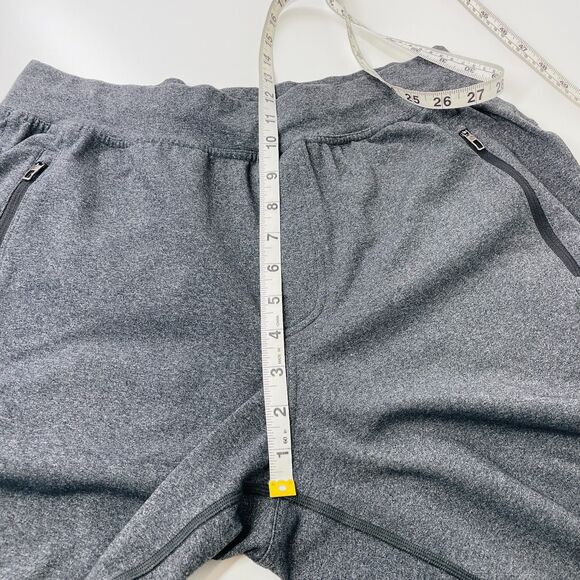 Mens Lululemon Anti-Gravity Sweatpants Large Dark Gray Charcoal Drawstring Mens - Picture 9 of 13